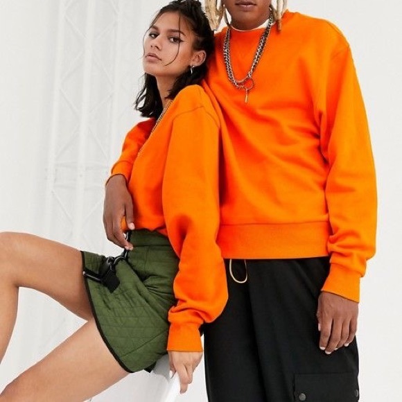 Orange Sweatshirt PLT - Picture 3 of 3